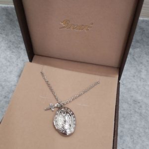 grosse シルバー　ロケット　ペンダント　ネックレス